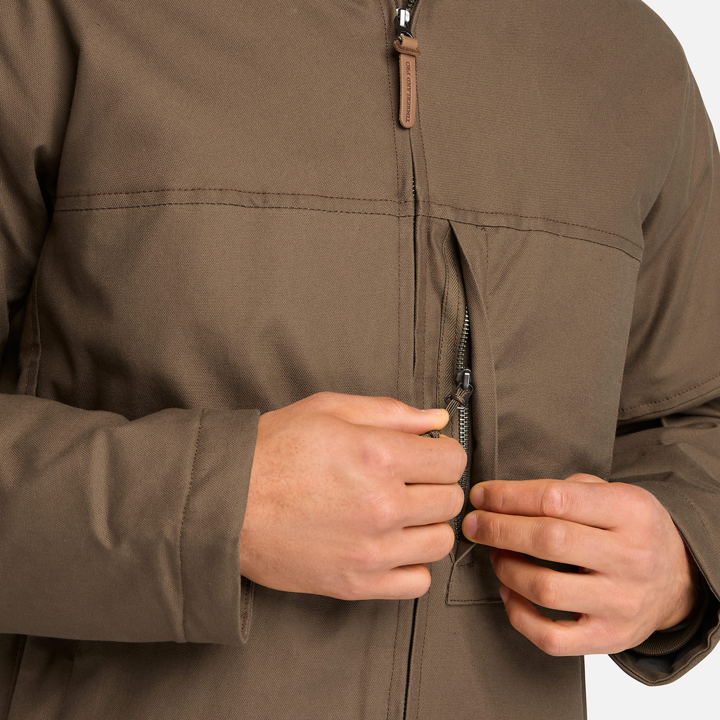Mens Timberland PRO? GritFlex Canvas Hooded Jacket - Image 2