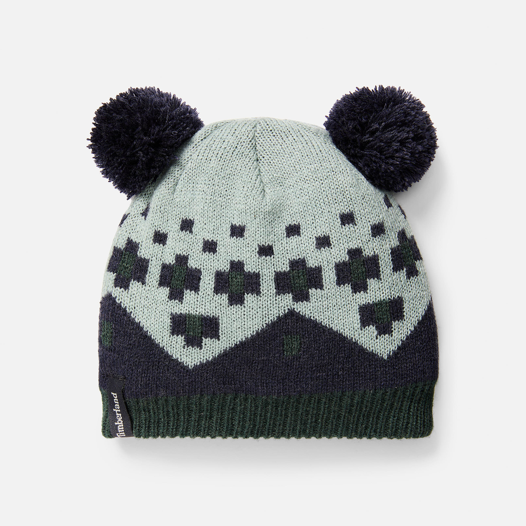 Kids Fairisle Hat & Mitten Set - Image 3