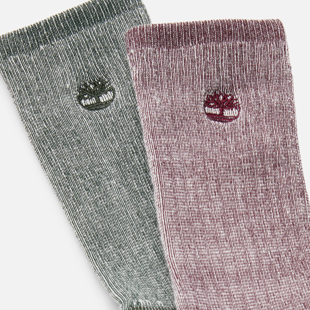 Men¡¯s Timberland? 2-Pack Kittery Full Cushion Boot Crew Sock - Image 2