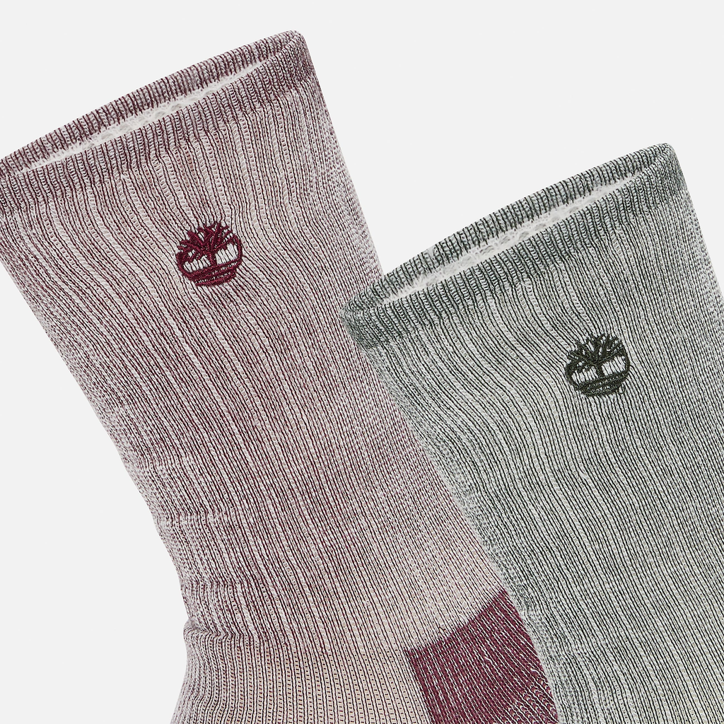 Men¡¯s Timberland? 2-Pack Kittery Full Cushion Boot Crew Sock - Image 3