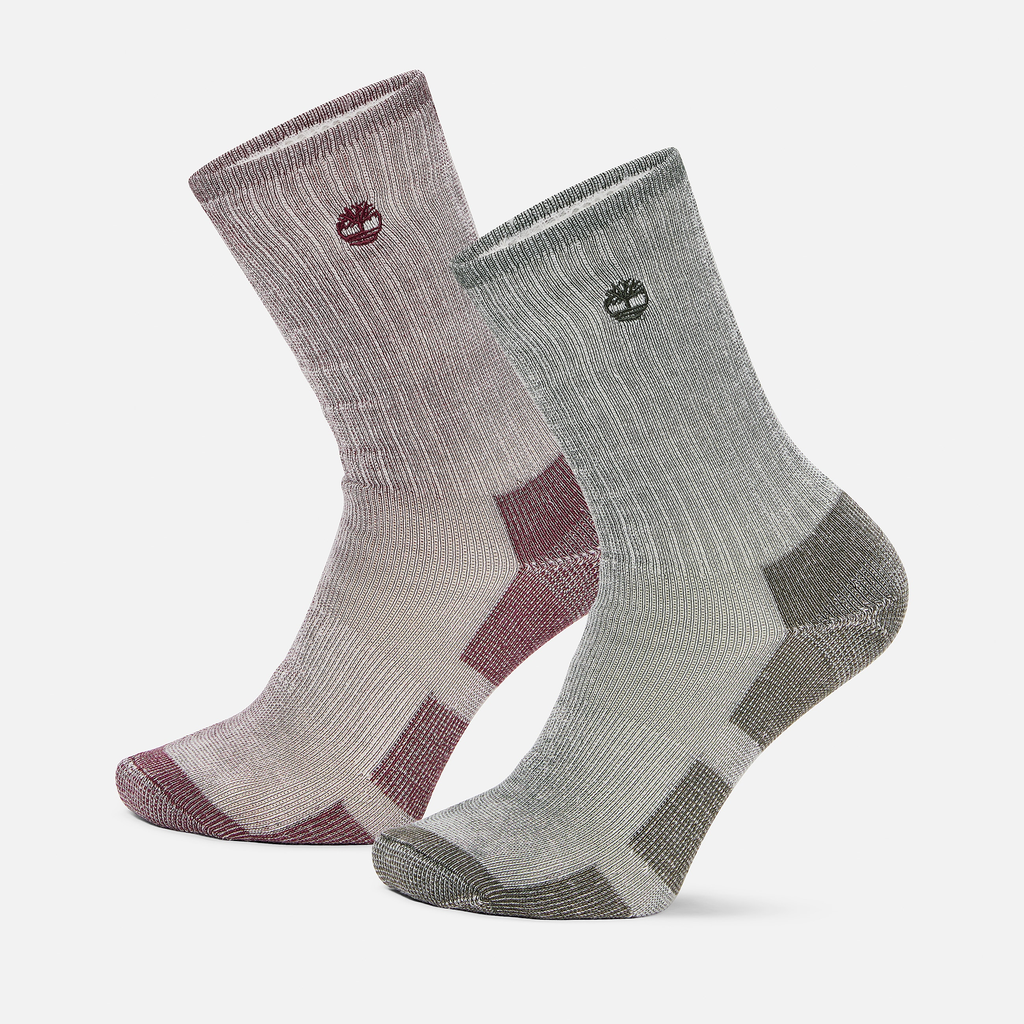 Men¡¯s Timberland? 2-Pack Kittery Full Cushion Boot Crew Sock