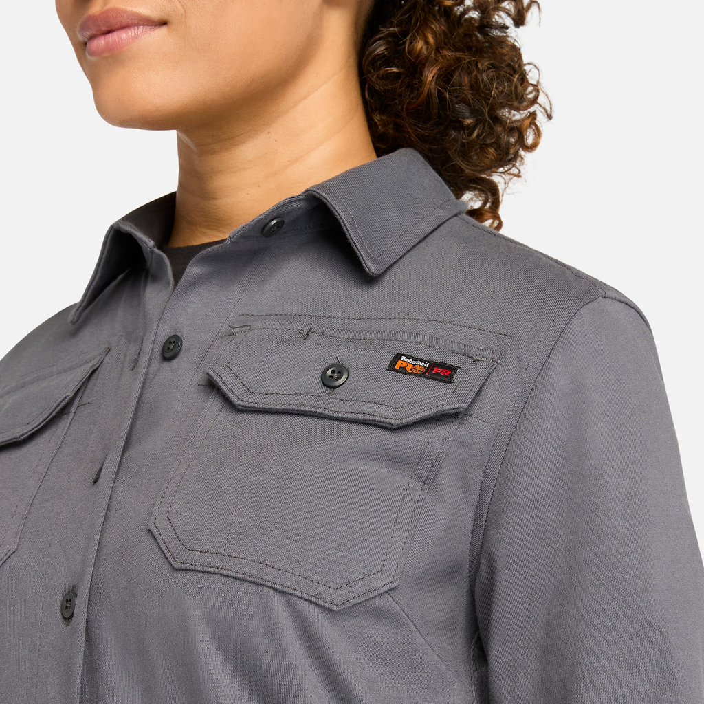 Womens Timberland PRO? Cotton Core Flame-Resistant Shirt - Image 3