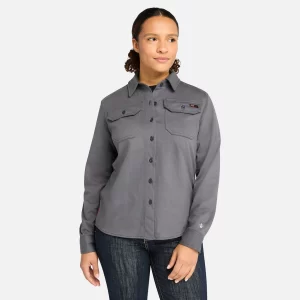 Womens Timberland PRO? Cotton Core Flame-Resistant Shirt