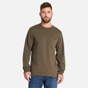 Mens Timberland PRO? Core Pocket Long-Sleeve T-Shirt