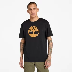 Mens Kennebec River Tree Logo T-Shirt