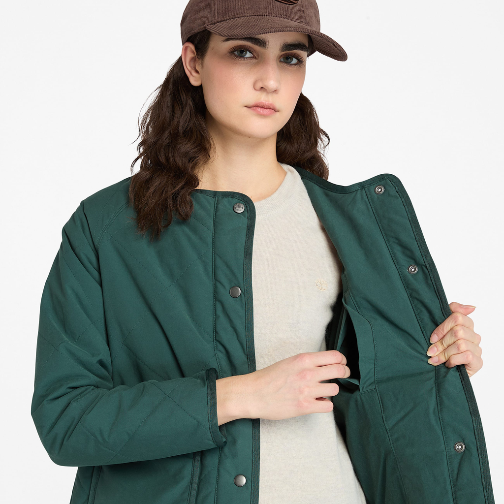 Womens Durable Water-Repellent Quilted Jacket - Image 3