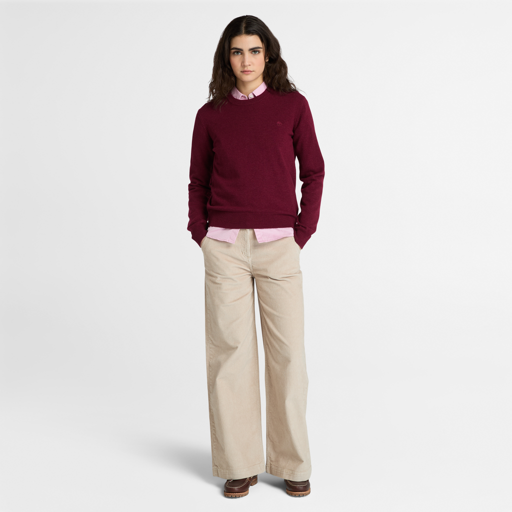 Womens Washed Corduroy Wide-Leg Pant - Image 2