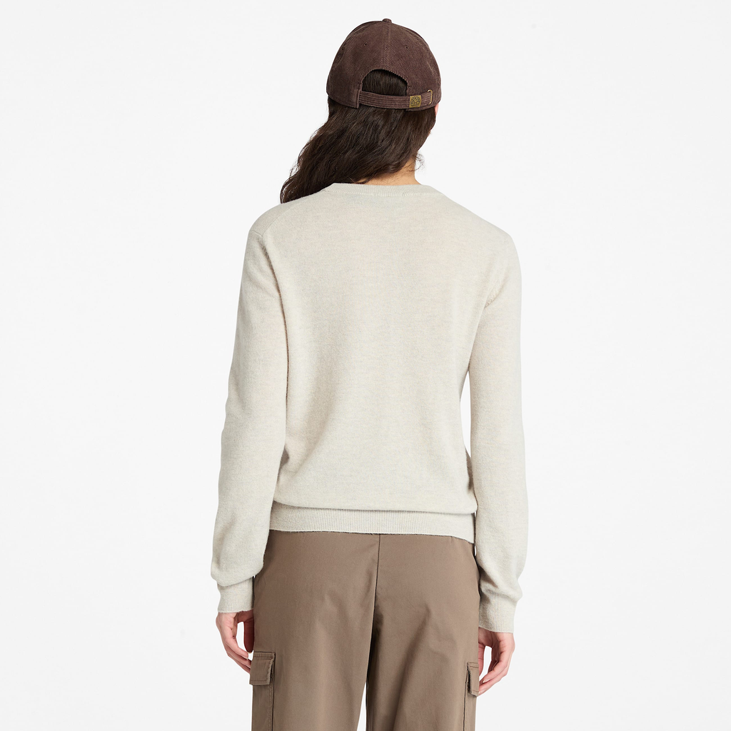 Womens Merino Crewneck Sweater - Image 2
