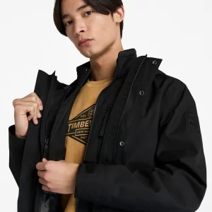Mens Water-Resistant 3-in-1 Hooded Jacket