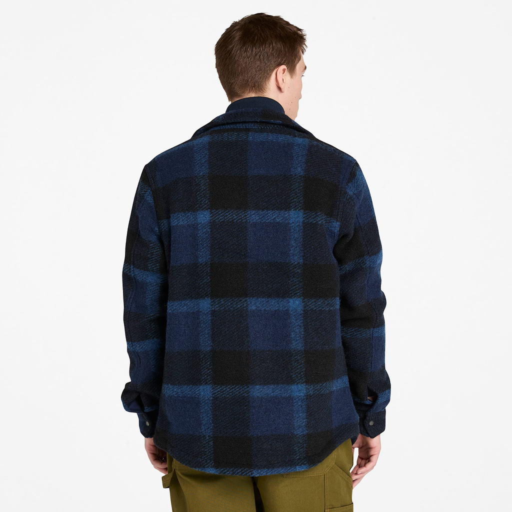Mens Wool Blend Shacket - Image 2