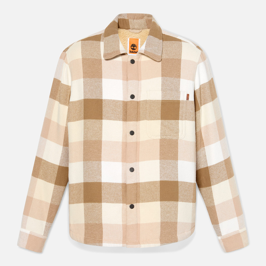 Mens High-Pile Lined Overshirt - Image 4
