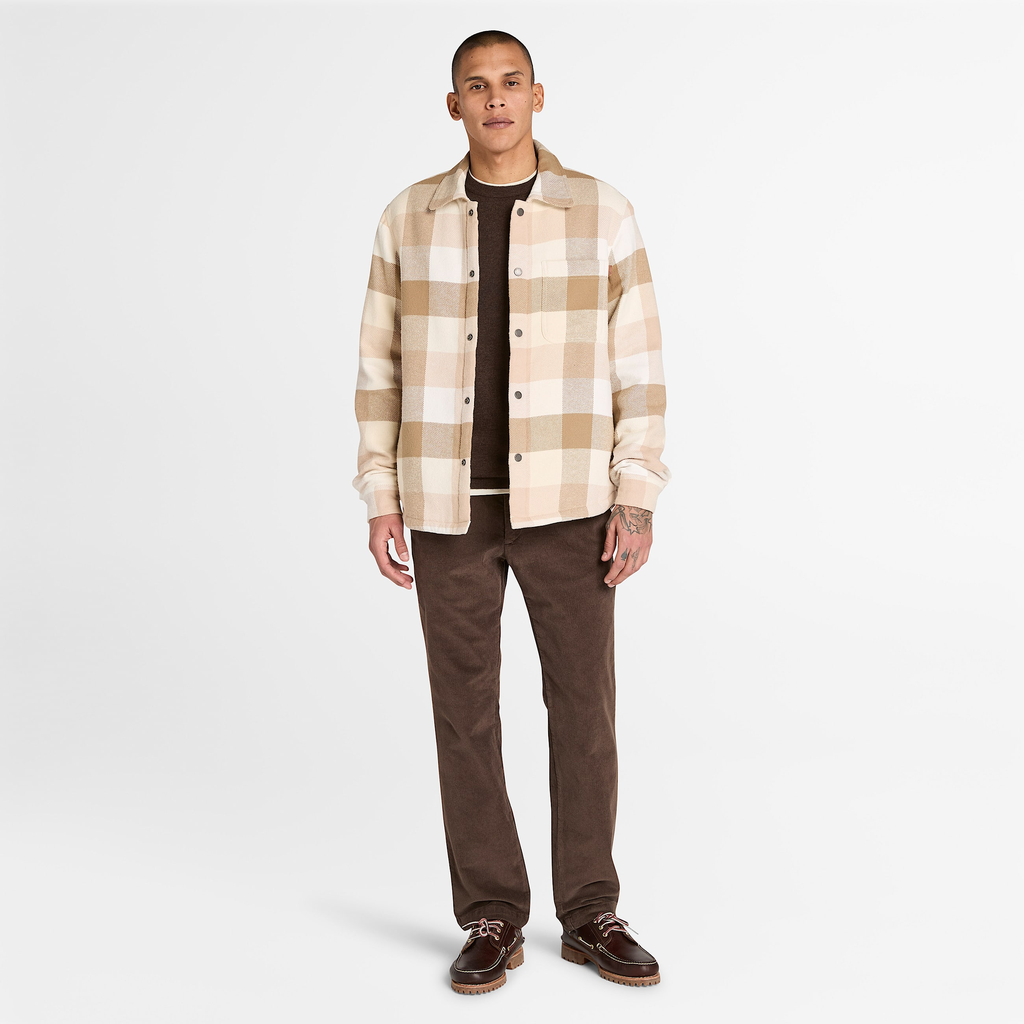 Mens High-Pile Lined Overshirt - Image 2