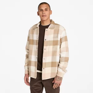 Mens High-Pile Lined Overshirt