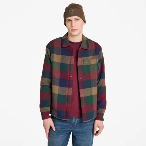 Mens High-Pile Lined Overshirt