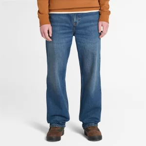 Mens Sandown Embroidered Denim Pant