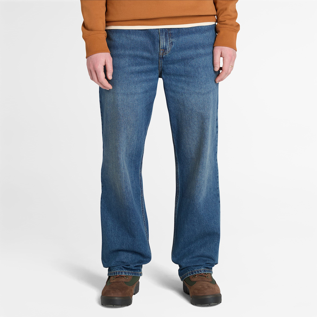 Mens Sandown Embroidered Denim Pant