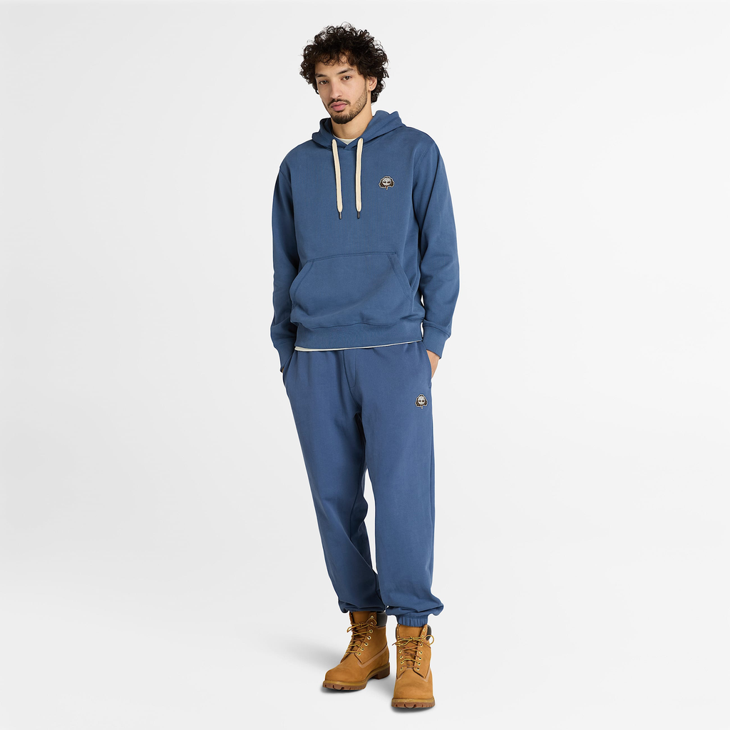 Mens Tree Logo Patch Hoodie - Image 2