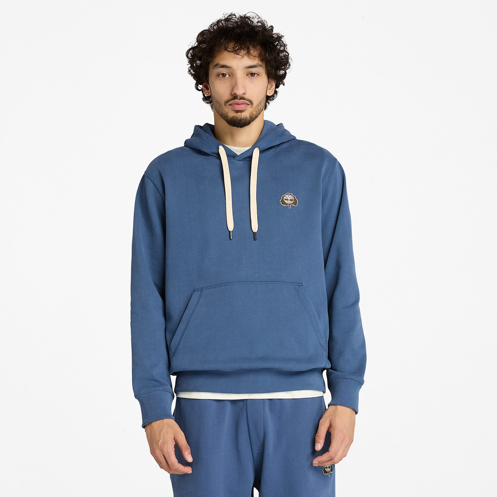 Mens Tree Logo Patch Hoodie