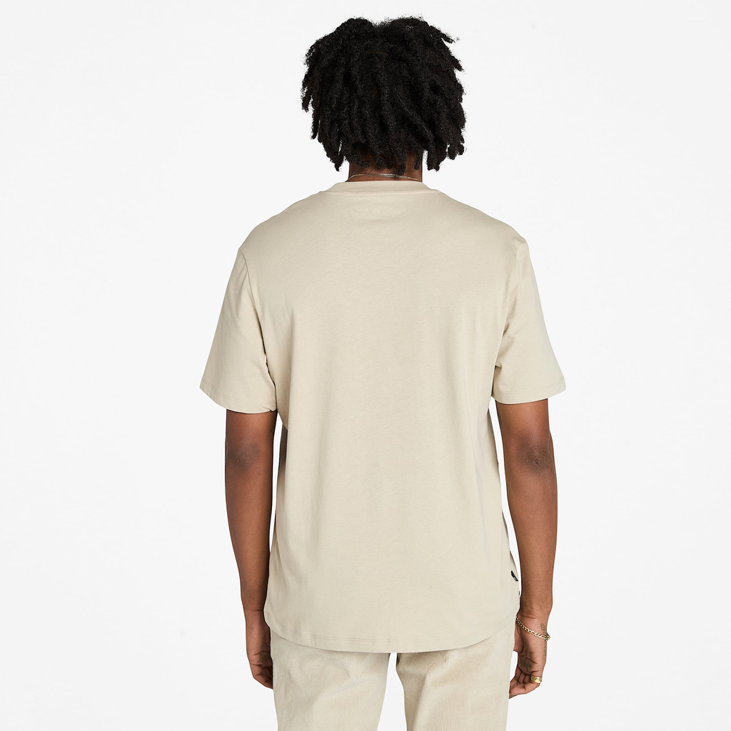Mens Front Seasonal Stack Logo Graphic T-Shirt - Image 2