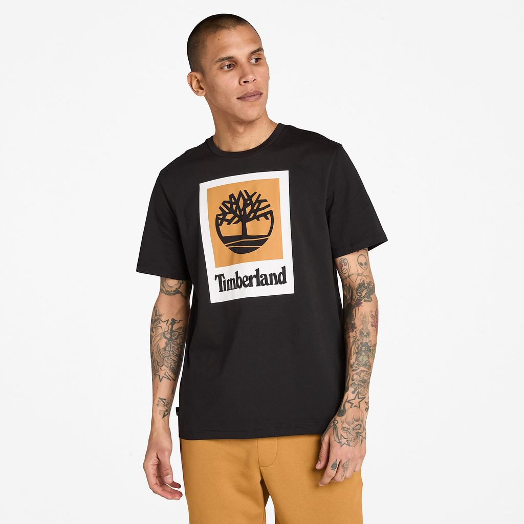 Square Stack Logo Short-Sleeve T-Shirt