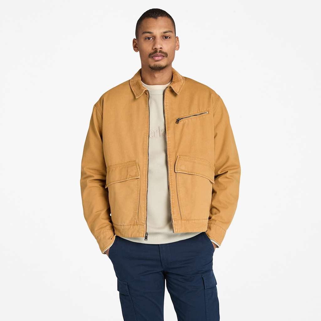 Mens Strafford Washed Canvas Jacket