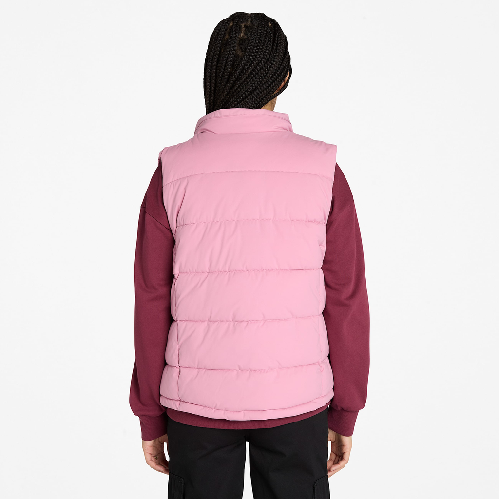 Womens Water-Repellent Puffer Vest - Image 2
