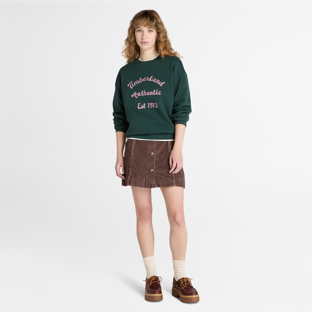 Womens Washed Corduroy Skirt - Image 2