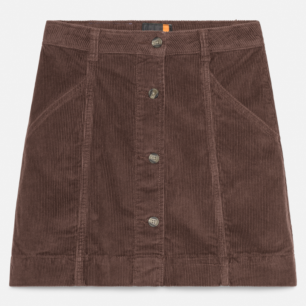 Womens Washed Corduroy Skirt - Image 5