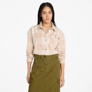 Womens Midweight Flannel Pocket Shirt
