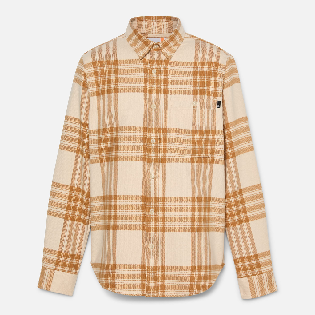 Mens Midweight Flannel Check Shirt - Image 5