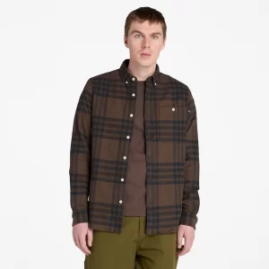 Mens Midweight Flannel Check Shirt