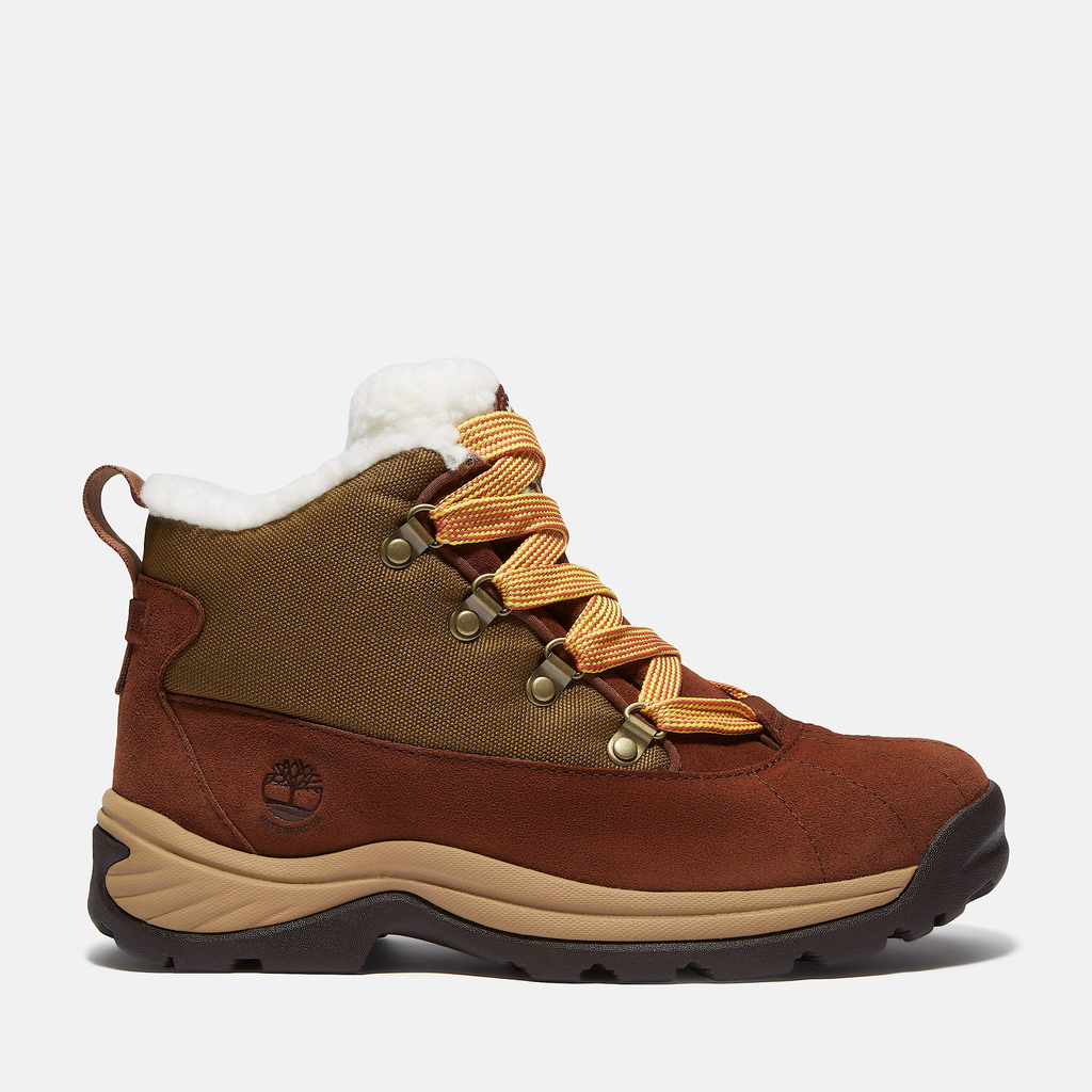Womens White Ledge Waterproof Snow Boot