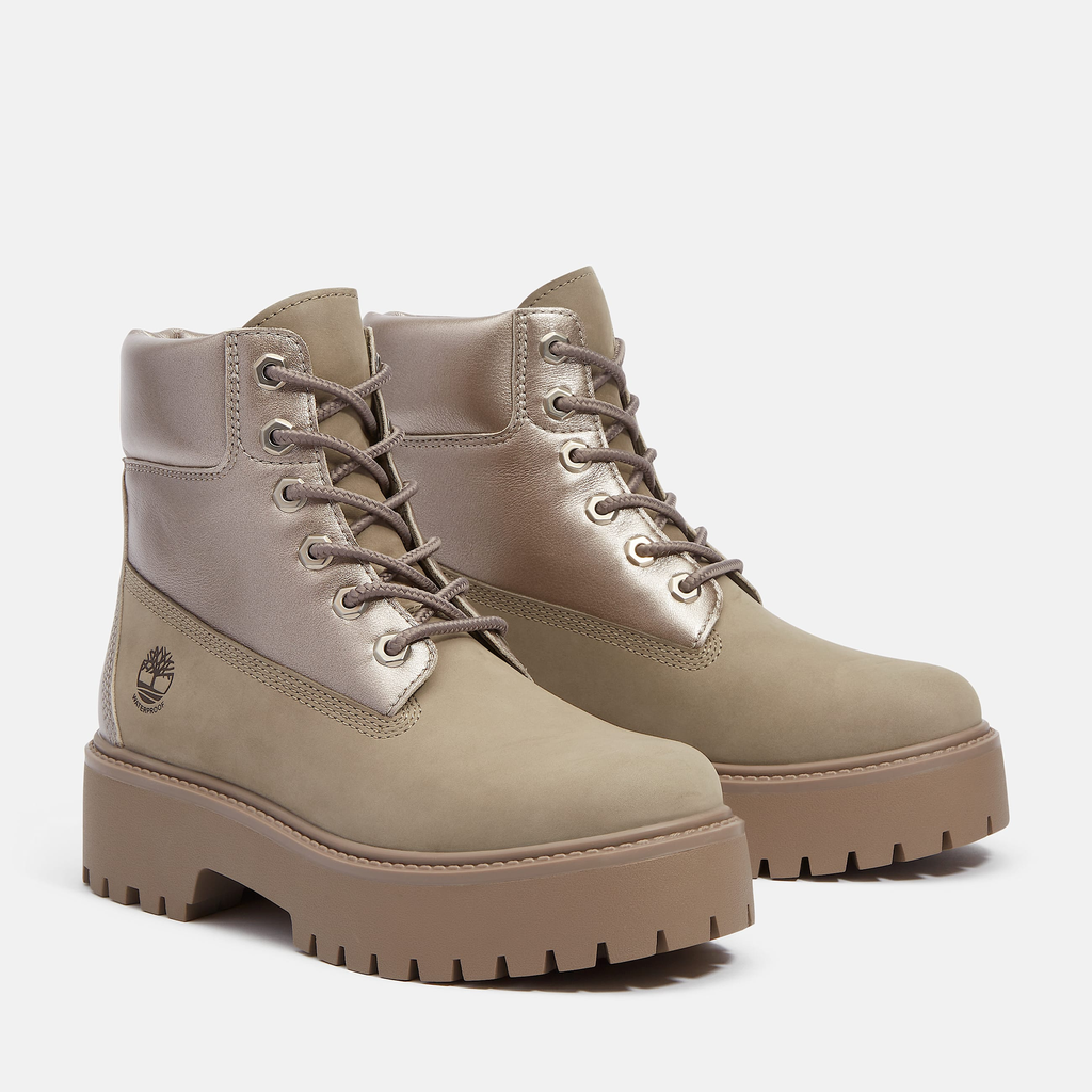 Womens Stone Street 6-Inch Waterproof Platform Boot - Image 3