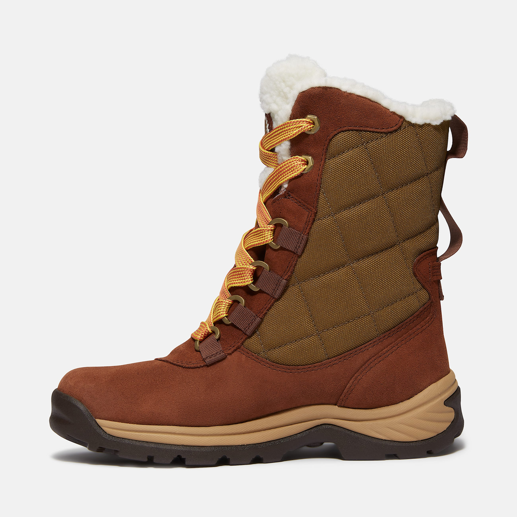 Womens White Ledge Tall Waterproof Snow Boot - Image 5