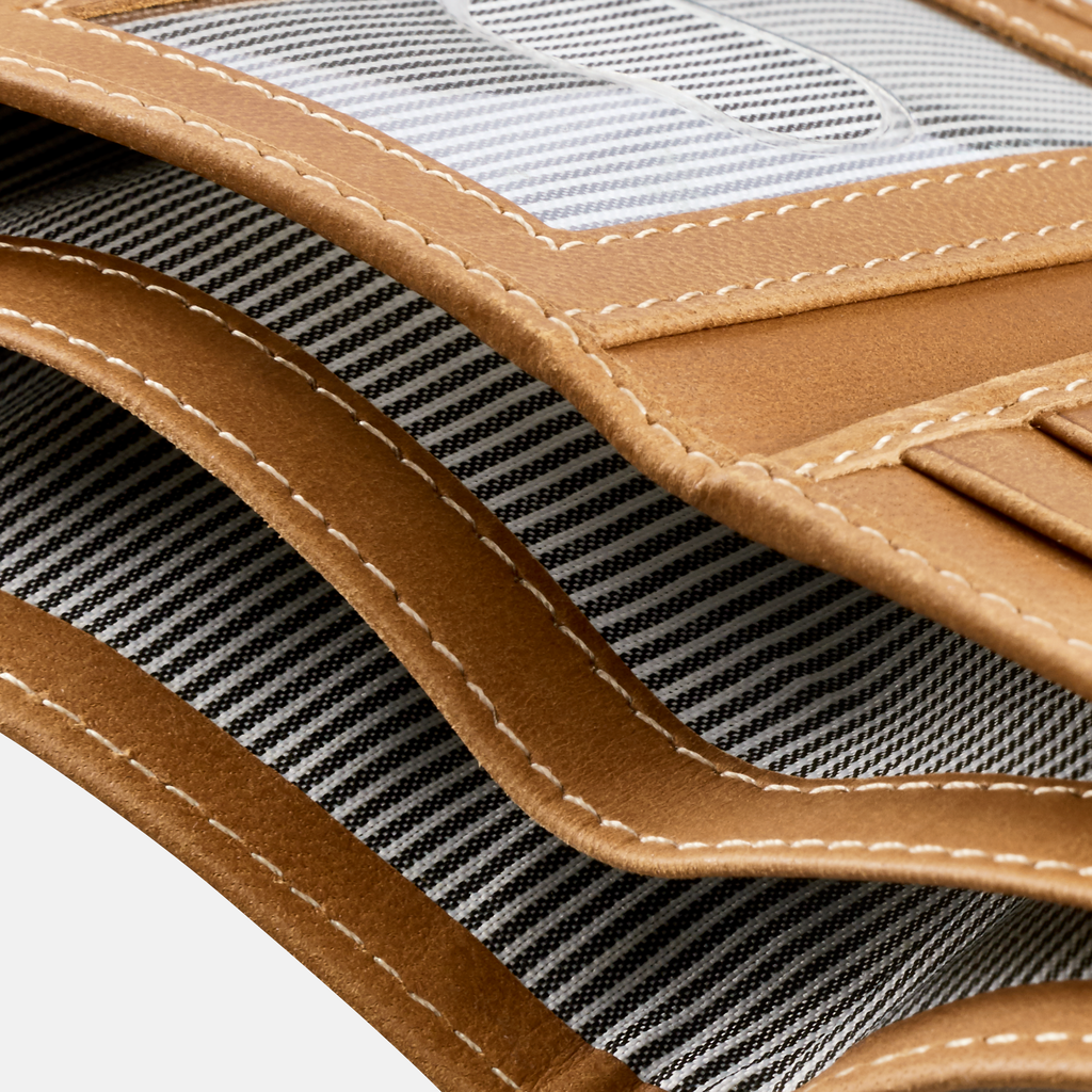 Mens Smooth Leather Trifold Wallet - Image 3