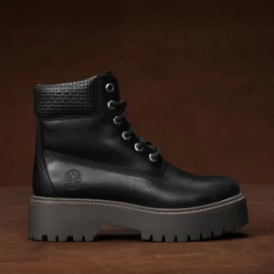 Womens Emerald Woods 6-Inch Stone Street Platform Boot
