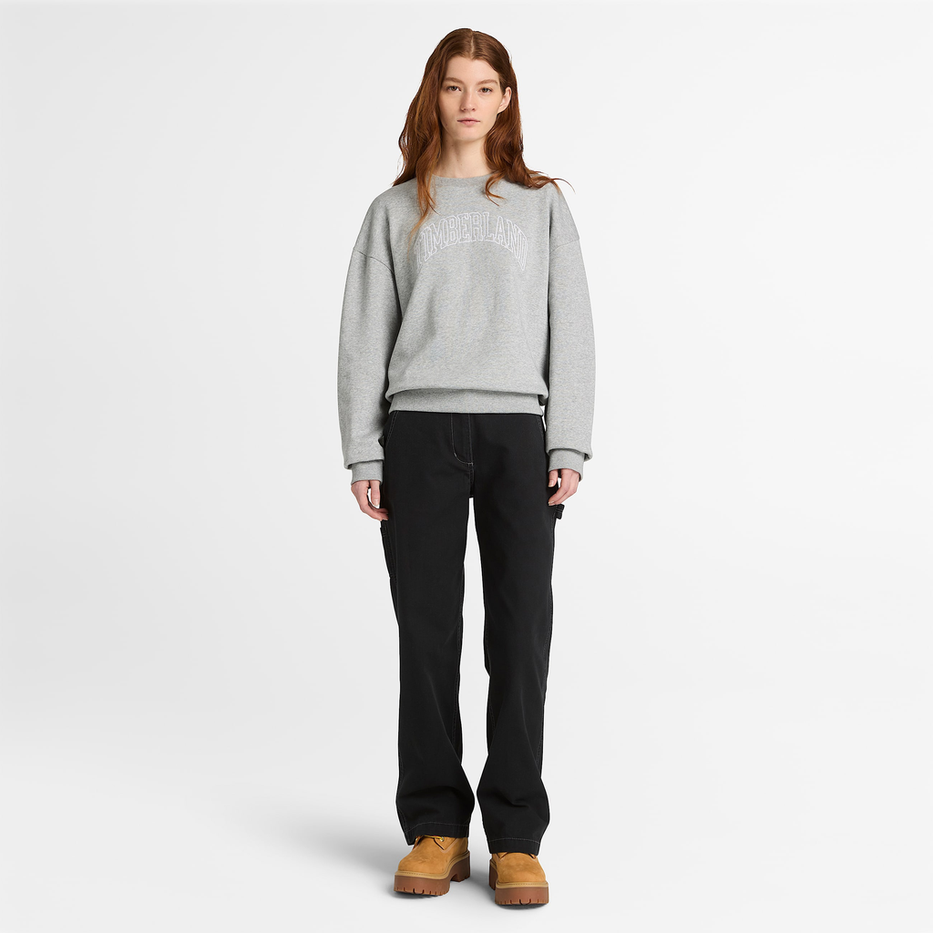 Womens Timberland? Seasonal Logo Crewneck Sweatshirt - Image 3